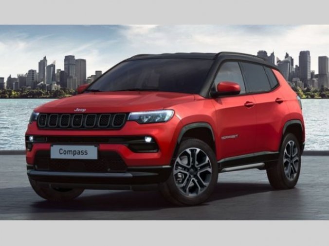 Jeep Compass, 80TH ANNIVERSARY 1.3 Turbo GSE, barva červená