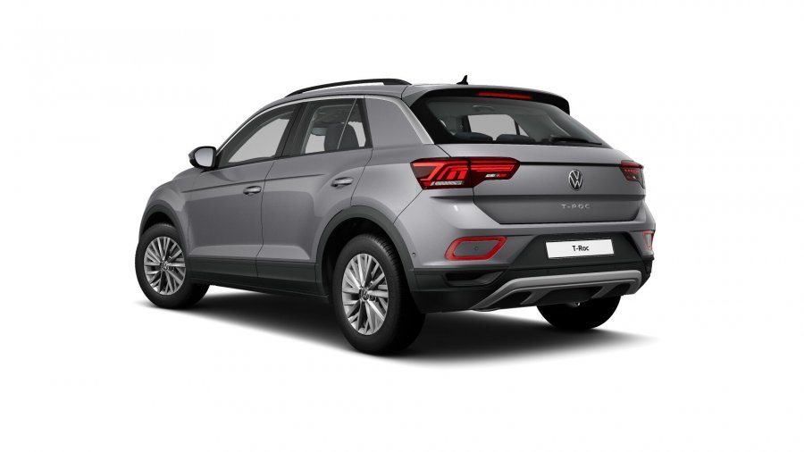 Volkswagen T-Roc, T-Roc Life 1,0 TSI 81kW 6G, barva šedá