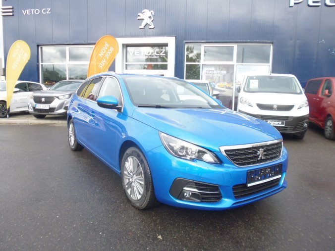 Peugeot 308, SW ALLURE 1.2 PureTech 130k MAN6, barva modrá