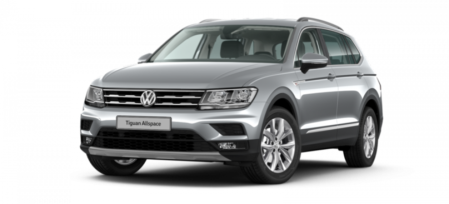 Volkswagen Tiguan Allspace, Comfo 2,0 TDI DPF 7DSG 4M SCR, barva stříbrná