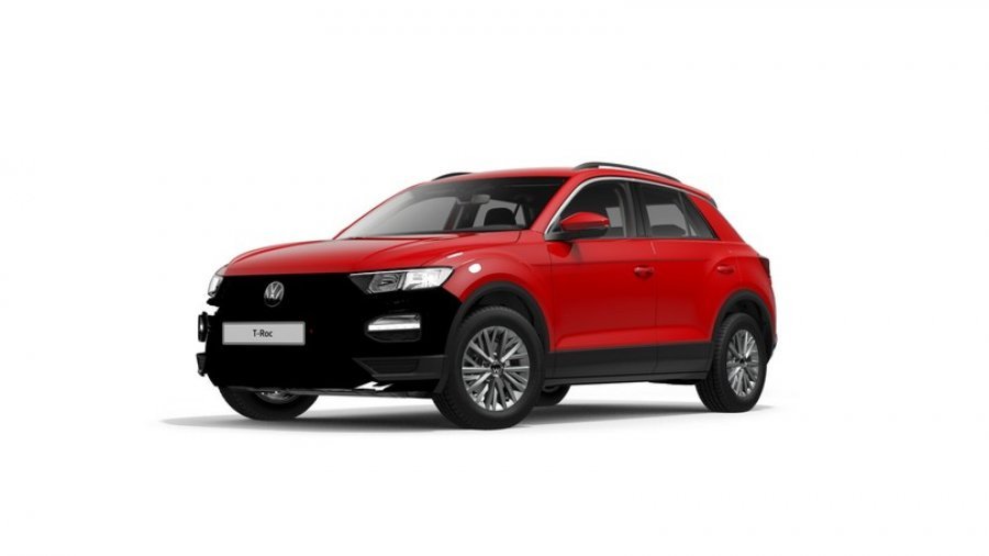 Volkswagen T-Roc, Design 1,5 TSI ACT 6G, barva červená