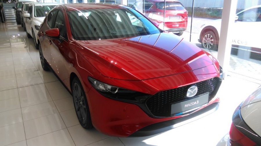 Mazda 3, Skyactiv G150 M/T AKCE EXCLUSIVE, barva červená