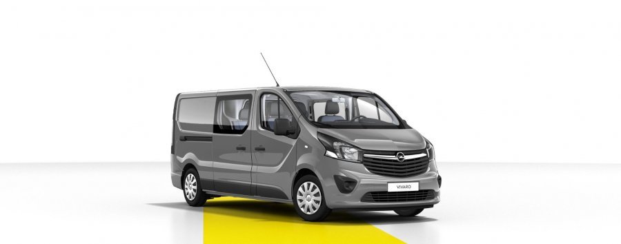 Opel Vivaro, Crew Van 6 míst L2H1 92kW, barva šedá