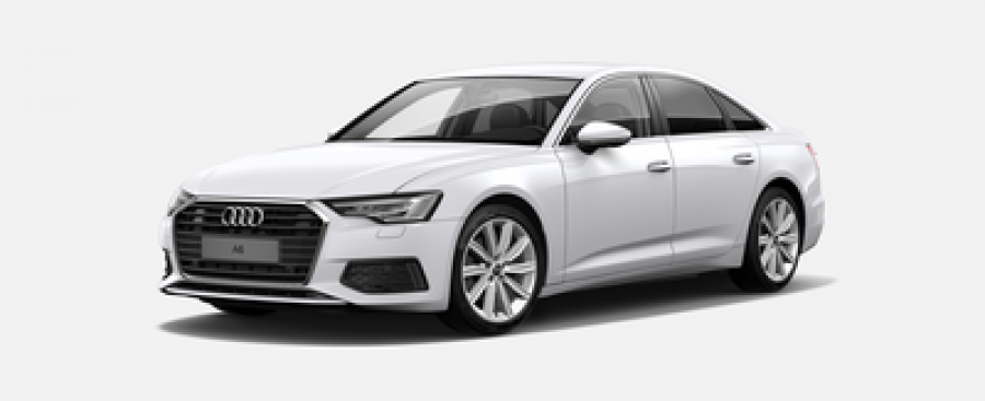 Audi A6, 40 TDI, barva bílá