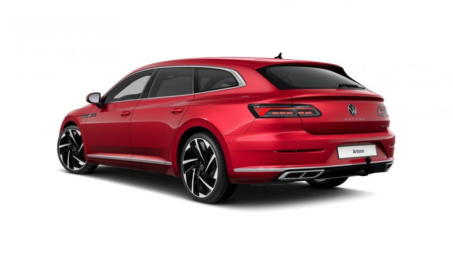 Volkswagen Arteon Shooting Brake, Arteon SB R-Line 2,0 TDI 7DSG 4MOT, barva červená