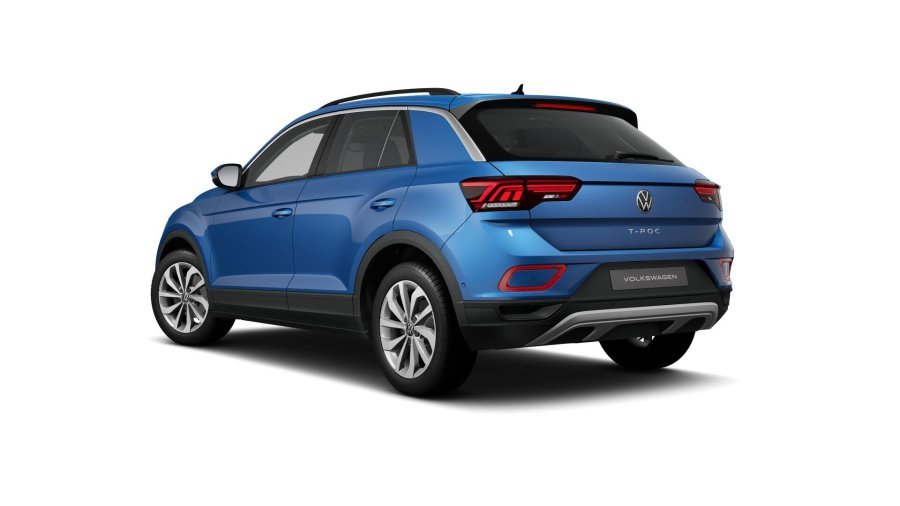 Volkswagen T-Roc, T-Roc People 1,0 TSI 85 kW 6G, barva modrá