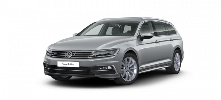 Volkswagen Passat, Var.R-line Highline 2,0 TDI DPF 7DSG SCR, barva stříbrná