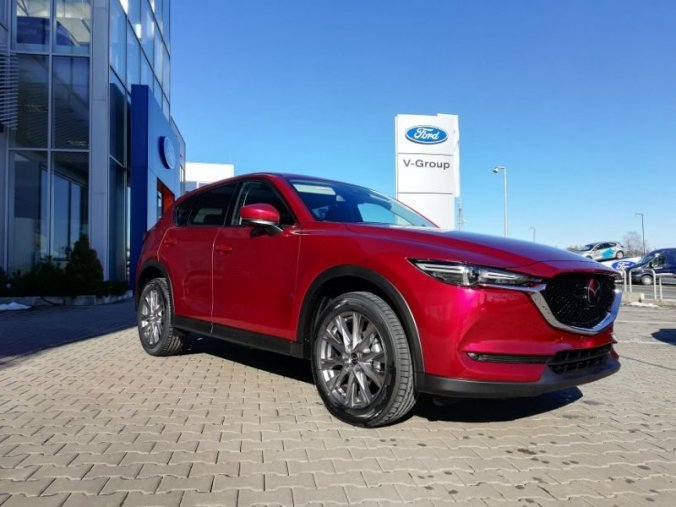 Mazda CX-5, 2,5 194k AWD A/T, barva červená