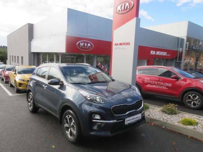 Kia Sportage, 1,6 GDi 4x2 TOP, barva modrá