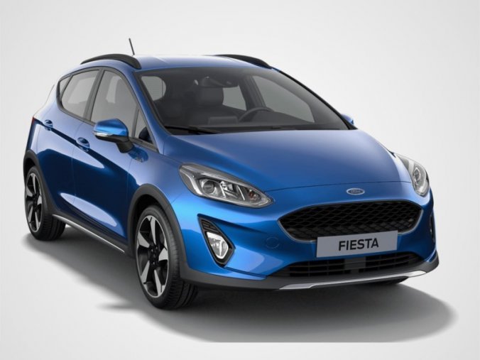 Ford Fiesta, 1,0 EcoBoost, barva modrá