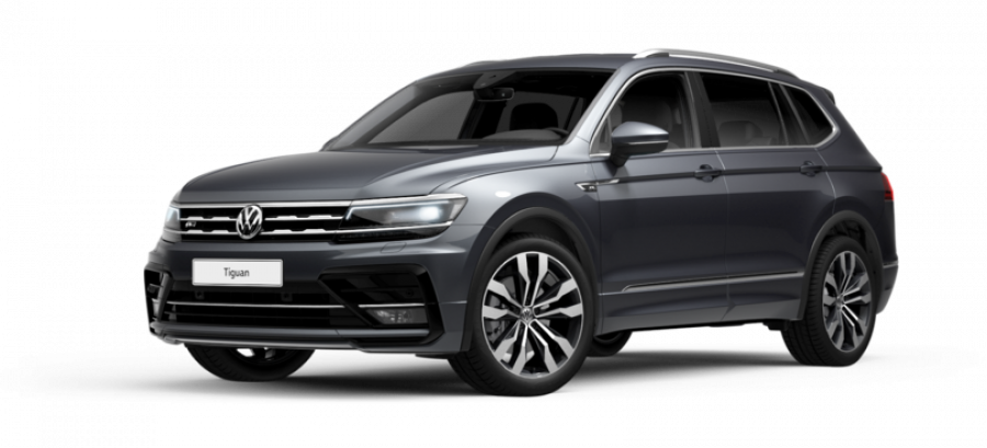 Volkswagen Tiguan Allspace, HL R-Line 2,0 BiTDI 4M 7DSG, barva šedá