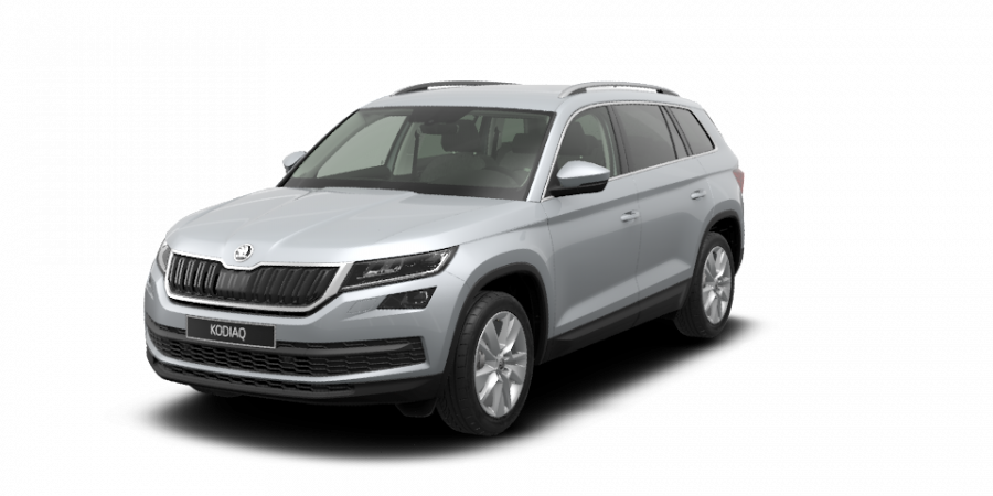 Škoda Kodiaq, 2,0 TDI 110 kW 7-stup. automat. 4x4, barva stříbrná