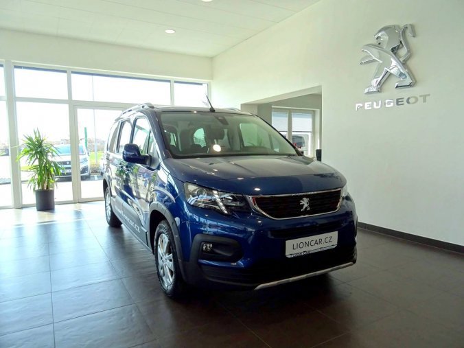 Peugeot Rifter, LONG ALLURE 1.2 130k EAT8, barva modrá