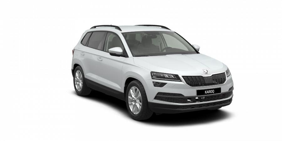 Škoda Karoq, 1,5 TSI 110 kW 7-stup. automat., barva bílá