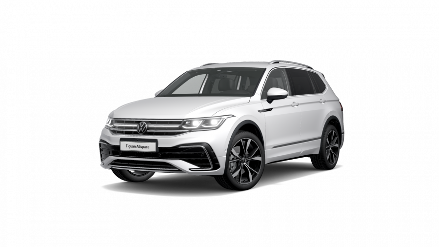 Volkswagen Tiguan Allspace, Allspace R-Line 2,0 TSI 180 kW 4M 7DSG, barva bílá