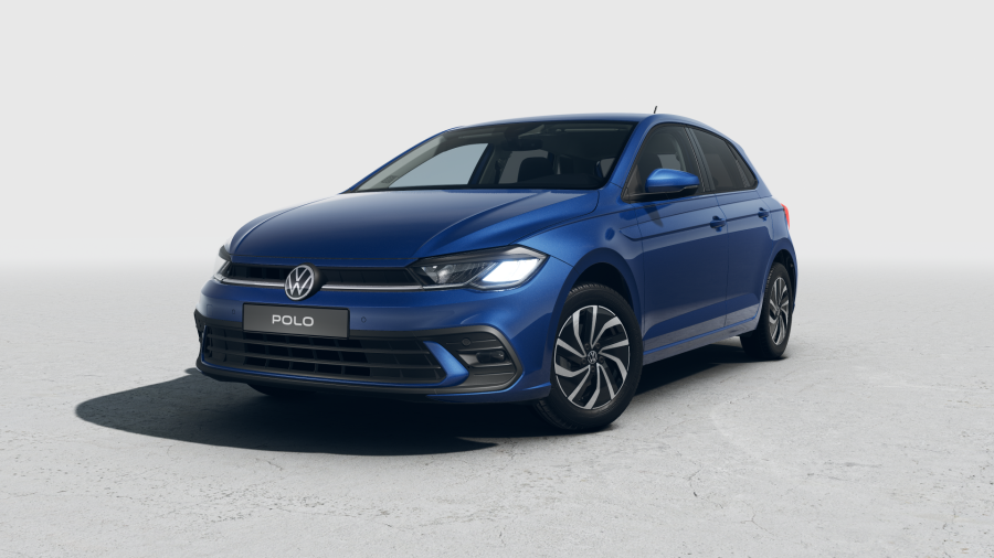 Volkswagen Polo, Polo People 1,0 TSI 5G, barva modrá