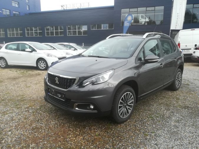 Peugeot 2008, ACTIVE 1.2 PureTech 82k MAN5, barva šedá