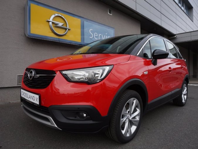 Opel Crossland X, INNOVATION 1.2T 96kW, barva červená