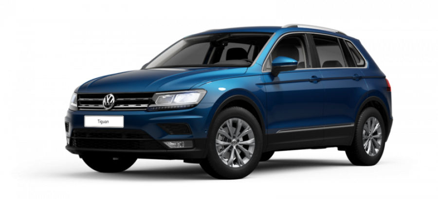 Volkswagen Tiguan, Maraton Edition 2,0 TDI 6G, barva modrá