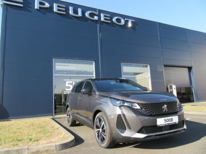 Peugeot 5008, GT 1.6 PureTech 180k EAT8, barva šedá