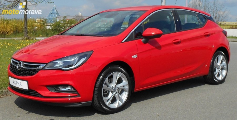 Opel Astra, K 1.2 Turbo ULTIMATE 5dv, barva červená