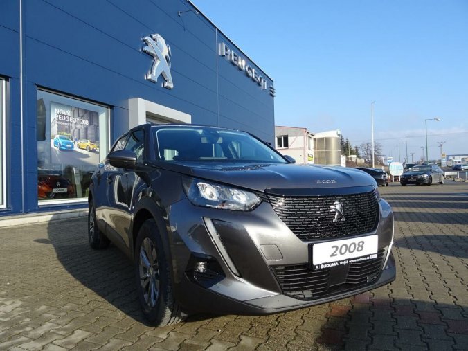 Peugeot 2008, ACTIVE PACK 1.2 100k MAN6, barva šedá