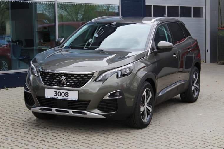 Peugeot 3008, ALLURE 1.5 96kW, barva šedá