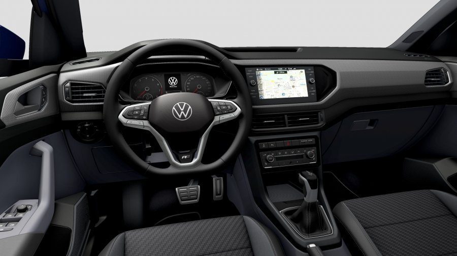 Volkswagen T-Cross, T-Cross Style 1,0 TSI 81 kW 7DSG, barva modrá