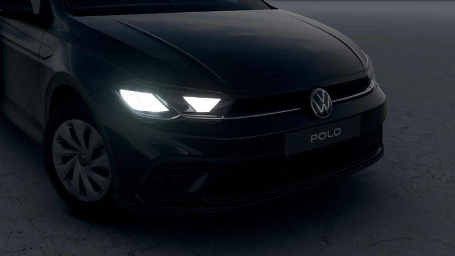 Volkswagen Polo, Polo Life 1,0 TSI 5G, barva černá