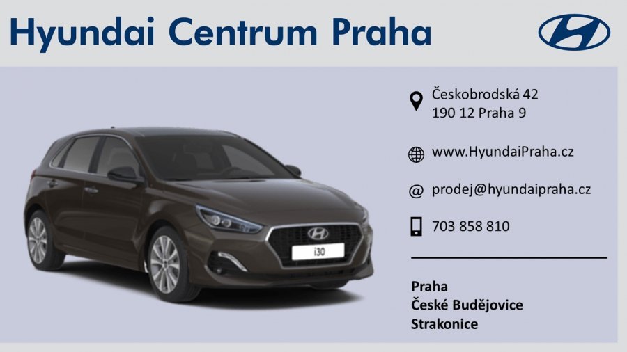 Hyundai i30, 1,4i 73 kW (95 NAT) 6 st. man, barva šedá