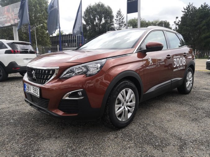 Peugeot 3008, ACTIVE 1.5 BlueHDi 130k MAN6, barva oranžová