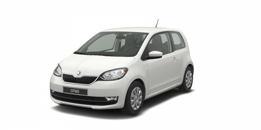 Škoda Citigo, 1,0 MPI 50 kW 5-stup. mech., barva bílá