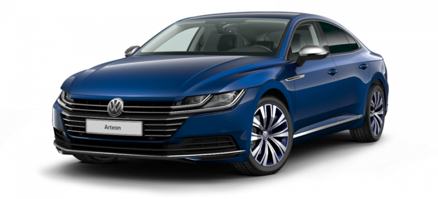 Volkswagen Arteon, Elegance 2,0 TDI SCR DPF 7DSG, barva modrá