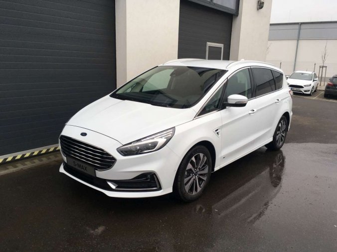 Ford S-MAX, Titanium, 5dveřová, 2.0 EcoBlue 140 kW/190 k, 8st. automatická, 4WD, barva bílá