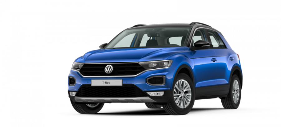 Volkswagen T-Roc, Style1,5 TSI EVO ACT OPF 6G, barva modrá