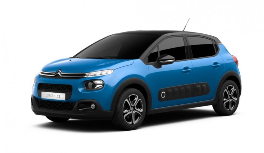 Citroën C3, 1.2 PureTech 110, barva modrá