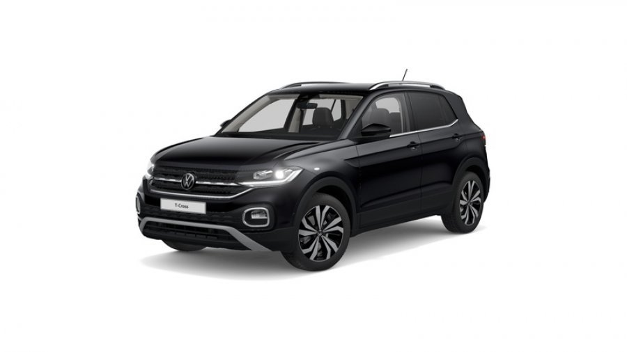 Volkswagen T-Cross, Style 1,5 TSI 110 kW 7DSG, barva černá