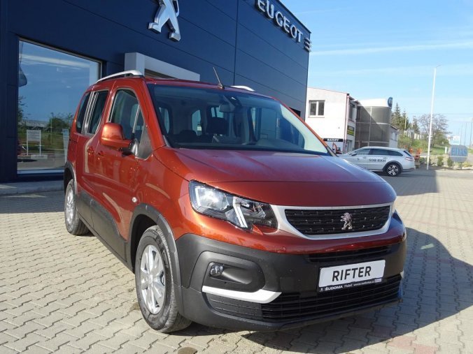 Peugeot Rifter, ACTIVE 1.5 BlueHDi 100 MAN5, barva oranžová