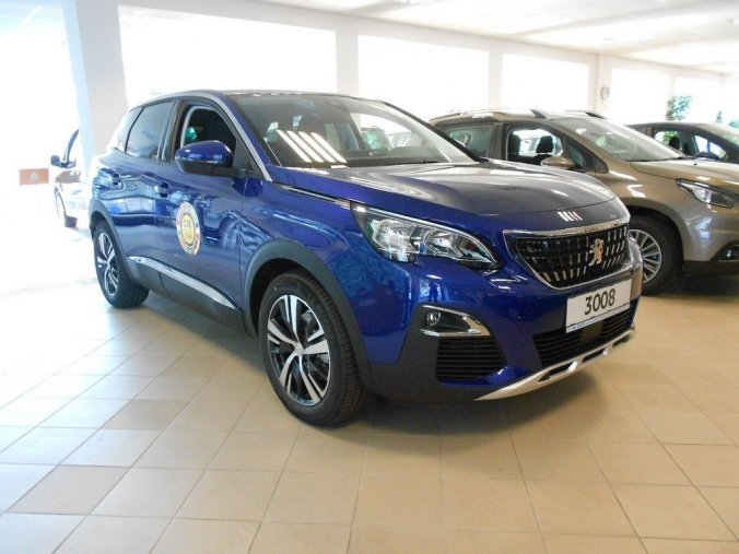 Peugeot 3008, ALLURE 1.2 PureTech 130 S&amp;, barva modrá