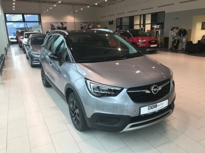 Opel Crossland X, Innovation 1.2T 96kW MT6, barva šedá