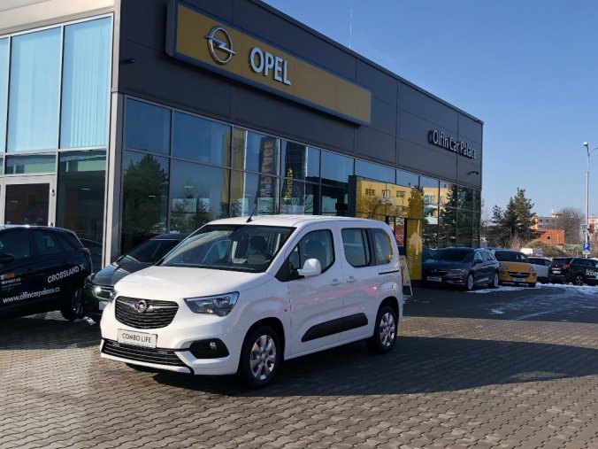 Opel Combo, Life 1.2 Turbo 81kW Enjoy, barva bílá