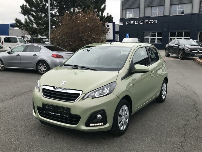 Peugeot 108, 1.0 VTi ACTIVE 72k MAN5, barva zelená