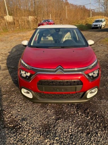 Citroën C3, Citroën C3 Nový 1.2 PureTech 83 S&S MAN S, barva červená