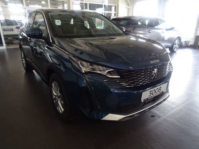 Peugeot 3008, ACTIVE PACK 1.2 PureTech 130k S&S EAT8, barva modrá