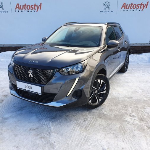 Peugeot 2008, ALLURE 1.2 PureTech 100 MAN6, barva šedá