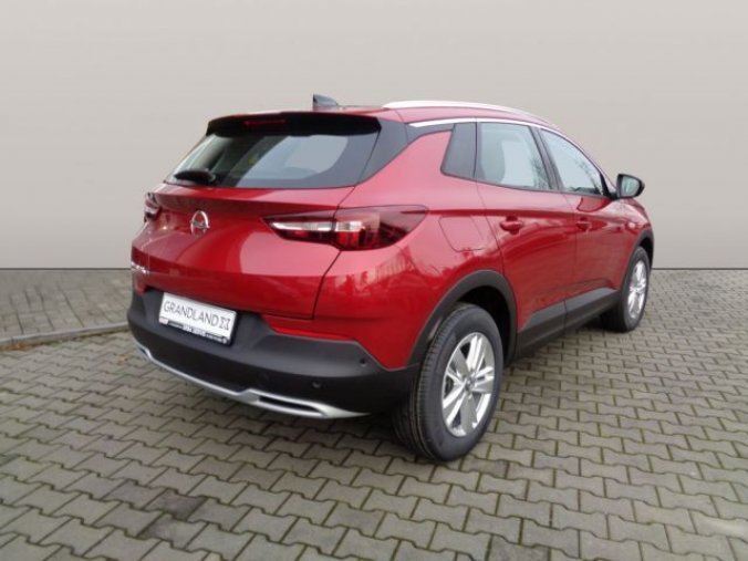 Opel Grandland X, 5-door Innovation F 1.2 XHT S/, barva červená