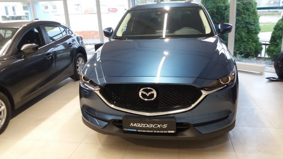 Mazda CX-5, 2.0 Skyactiv-G165, barva modrá