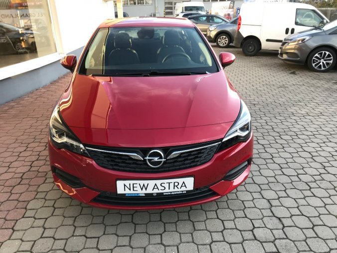 Opel Astra, ELEGANCE 1.2 Turbo, barva červená