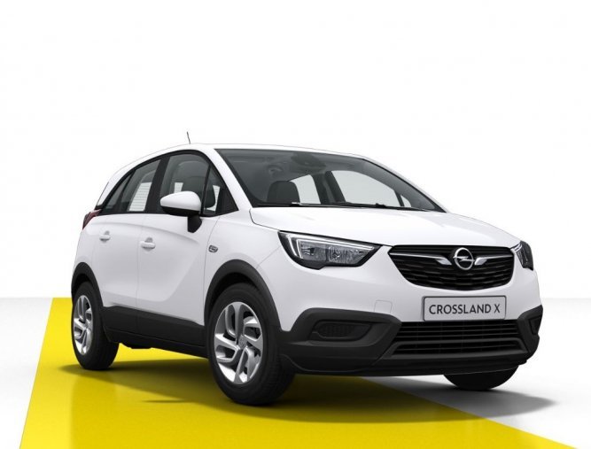 Opel Crossland X, 1,2 81kW/110k MT6 SMILE, barva bílá