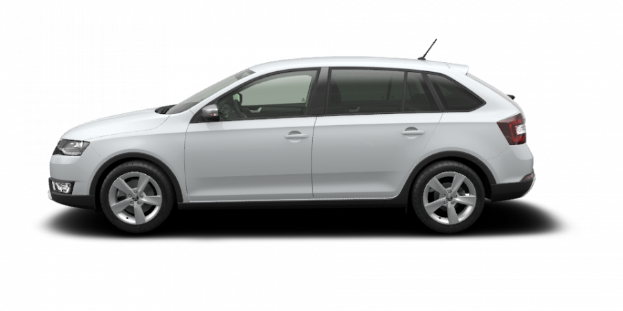 Škoda Rapid, 1,0 TSI 70 kW 5-stup. mech., barva bílá